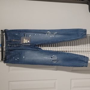 Indigo Rein Girls distressed jeans